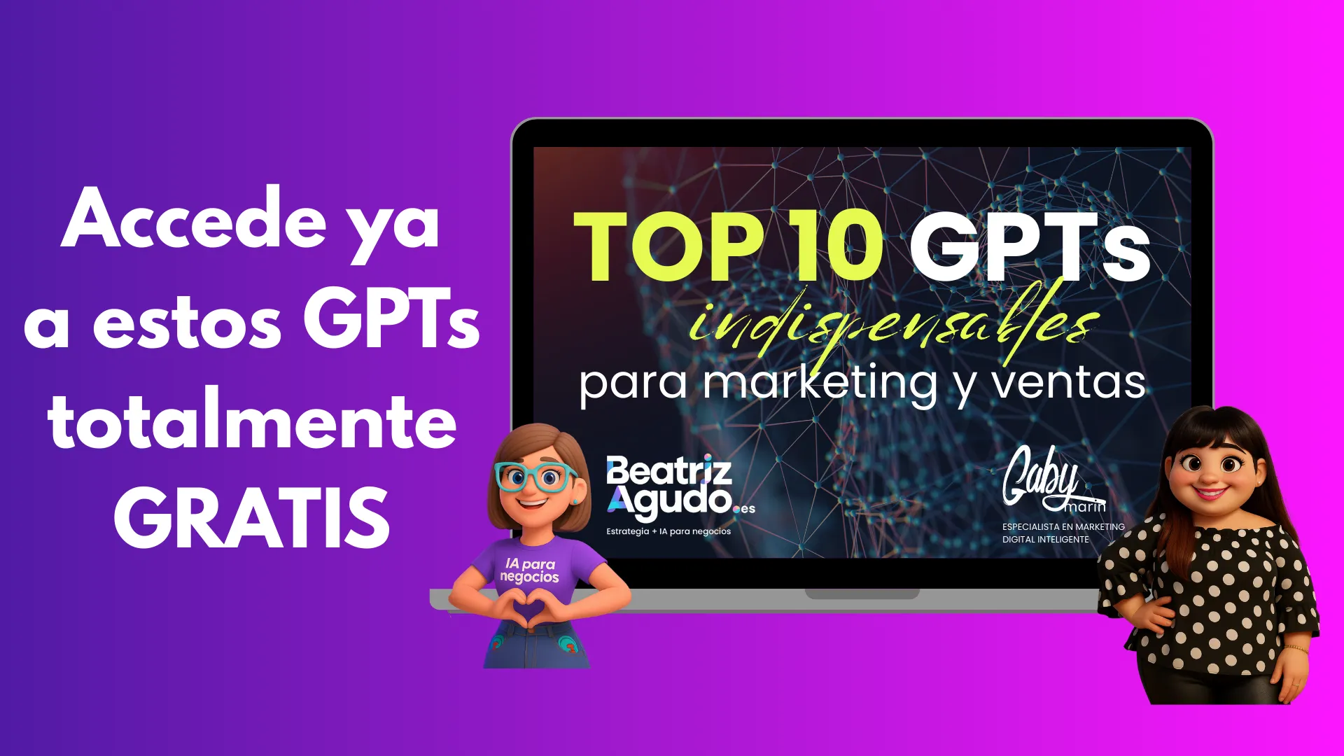 10 GPTs Marketing Ventas